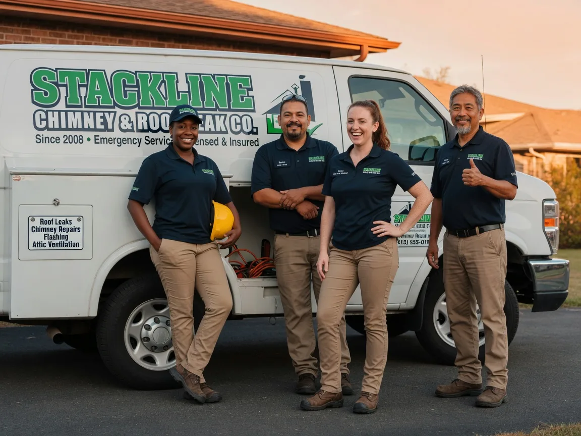 Chimney flashing repair company in Alden, MI